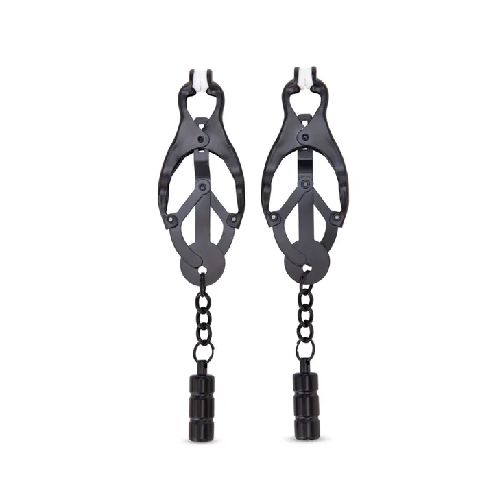 Me You Us Clover Nipple Clamps Black