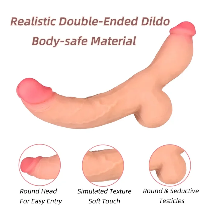 Mia – 13 Inch Stunt Man Ended Dildo – Extra Long Dildo