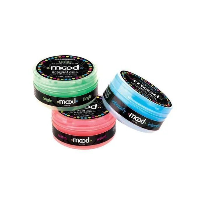 Mood Arousal Gel 3 Pack Tingle, Warm, and Deepen