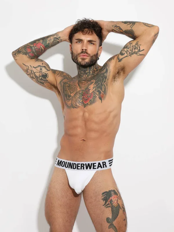 Mounderwear Sport Jock – Whitened