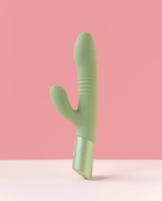 Mystique Rabbit Thruster Vibrating Dildo