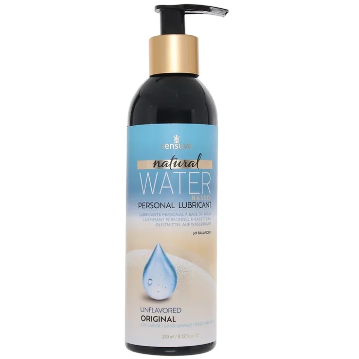 Natural Water Based Lube in 8.12oz/240ml