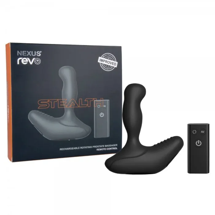 Nexus REVO STEALTH Remote Control Turn Out Prostate Massager – Black