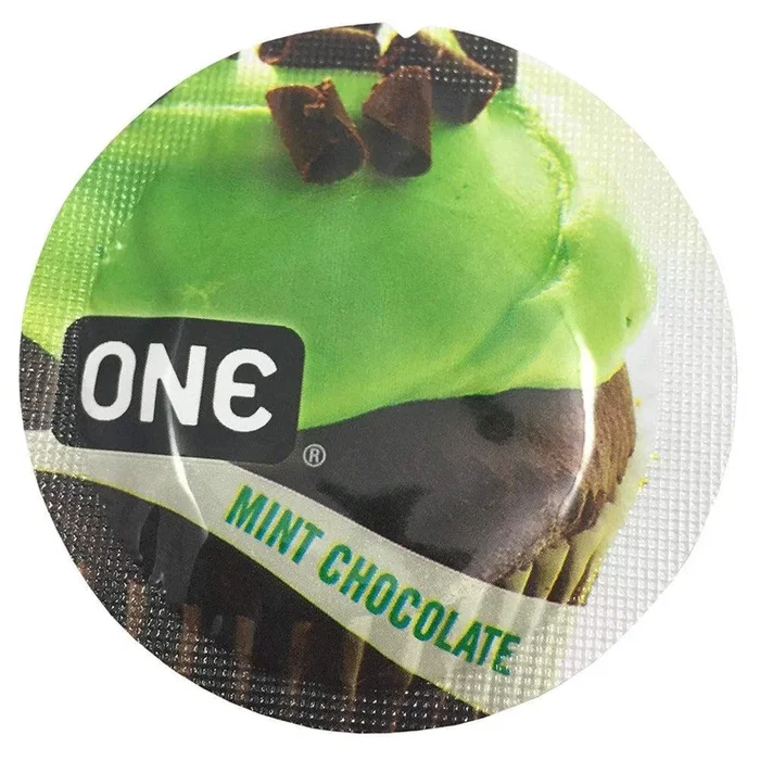 ONE “Mint Chocolate ” Flavor Condoms