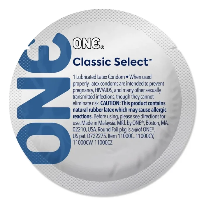 ONE Classic Select Condoms – Bulk Each
