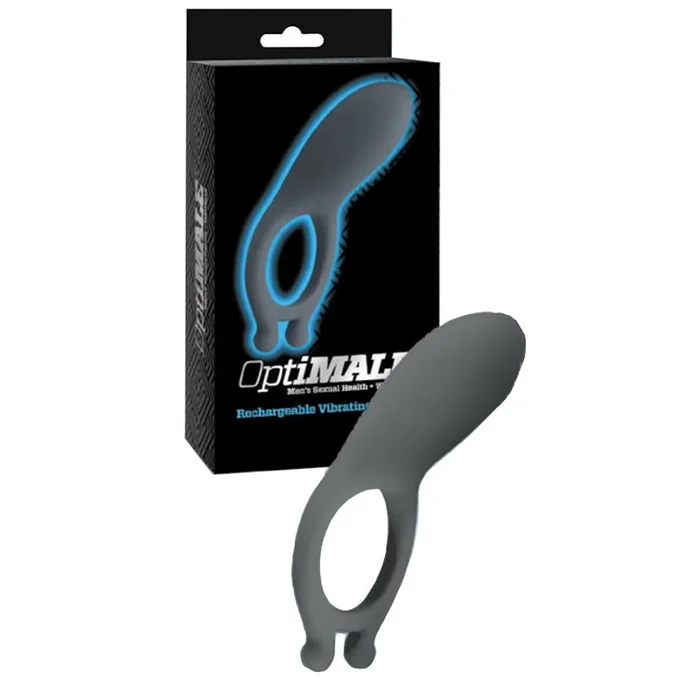 OptiMALE – Rechargeable Vibrating C-Ring Slate