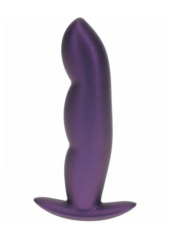 Ouch! Finger Anal Plug Silicone – Metallic