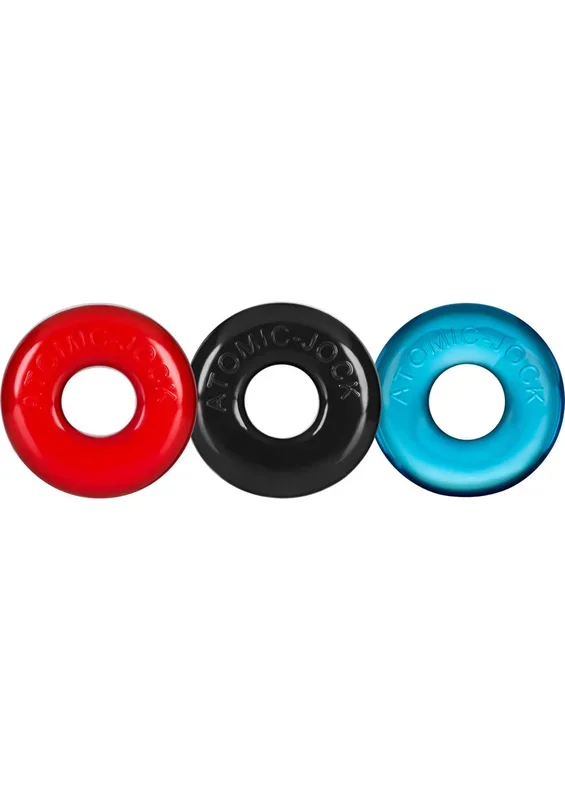Oxballs Ringer Donut Cock Ring (3 Pack) – Multiple