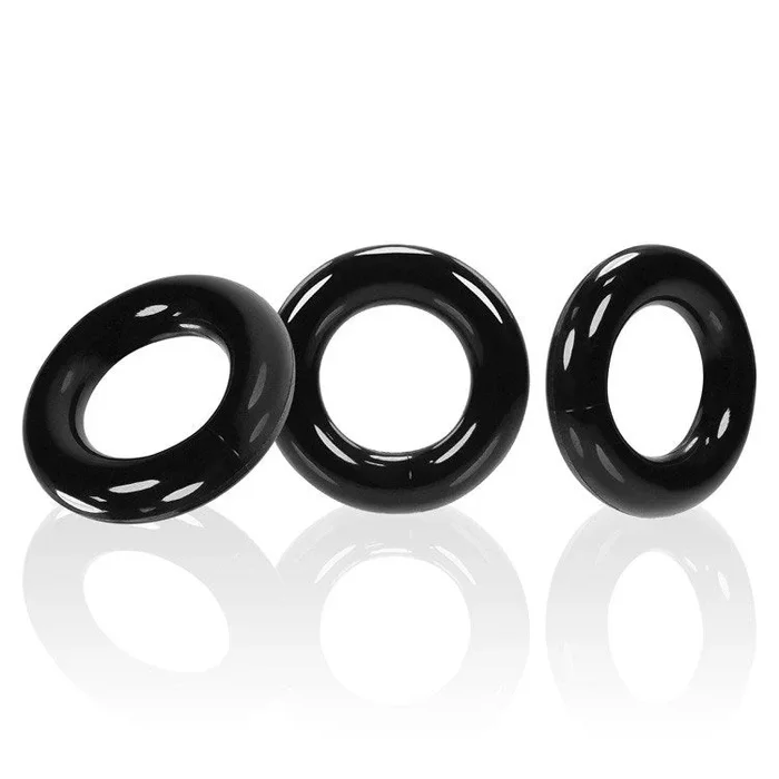Oxballs Willy Rings 3 Pack – Black