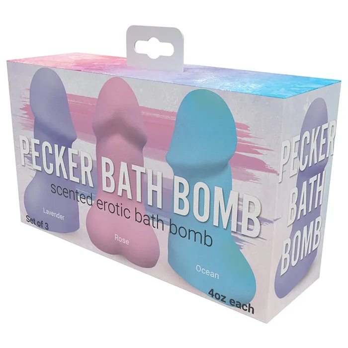Pecker Bath Bomb-Jasmine Pack of 3