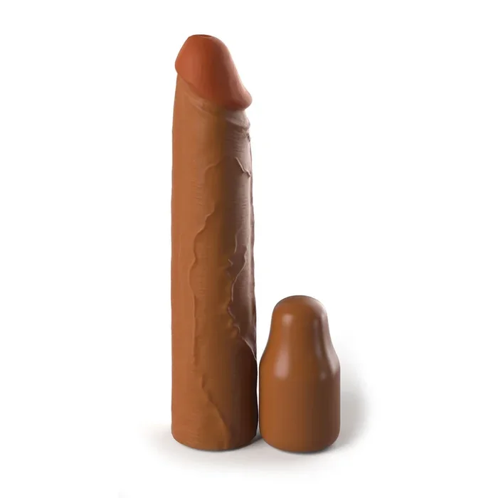 Pipedream Fantasy X-Tensions Elite Group 2 Inch Silicone X-Tension – Tan