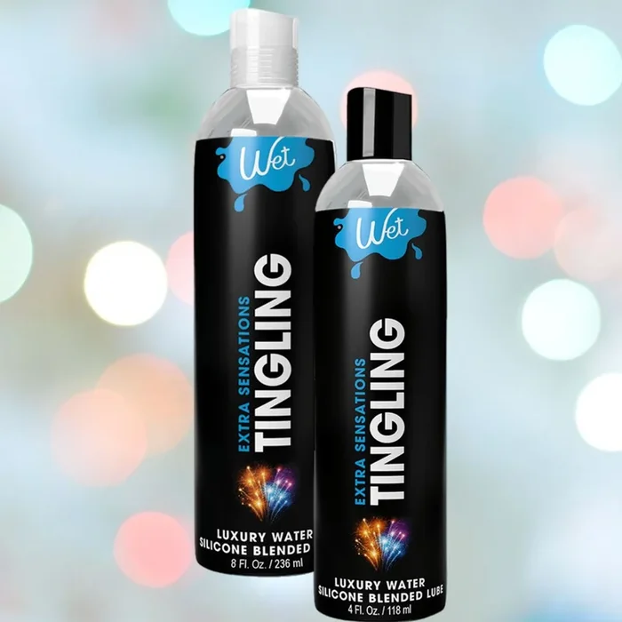 Pixilated Extra Sensations Tingling Water/Silicone Blend Based Lubricant