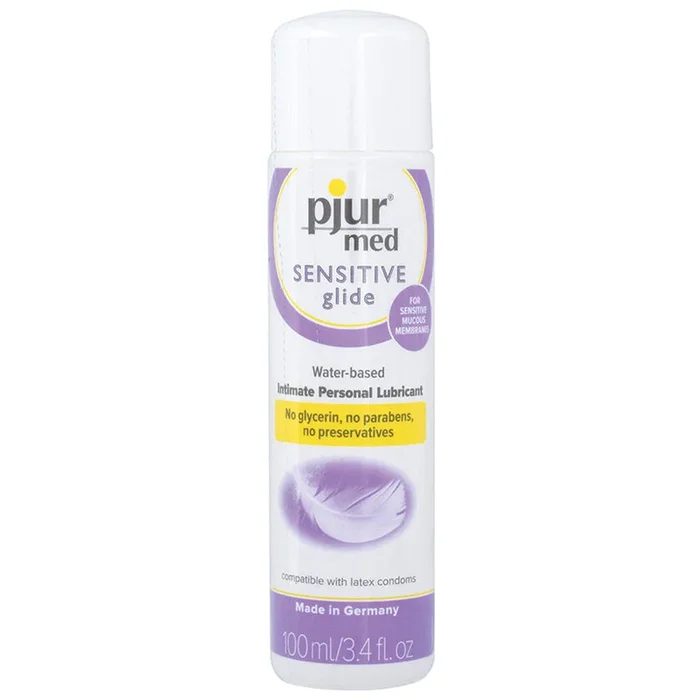 pjur med SENSATIVE Glide Water-based Intimate Personal Lubricant 3.4oz