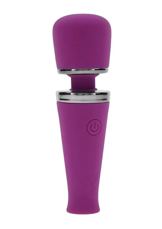 Playboy Mic Drop Wand Vibrator – Rechargeable & Powerful