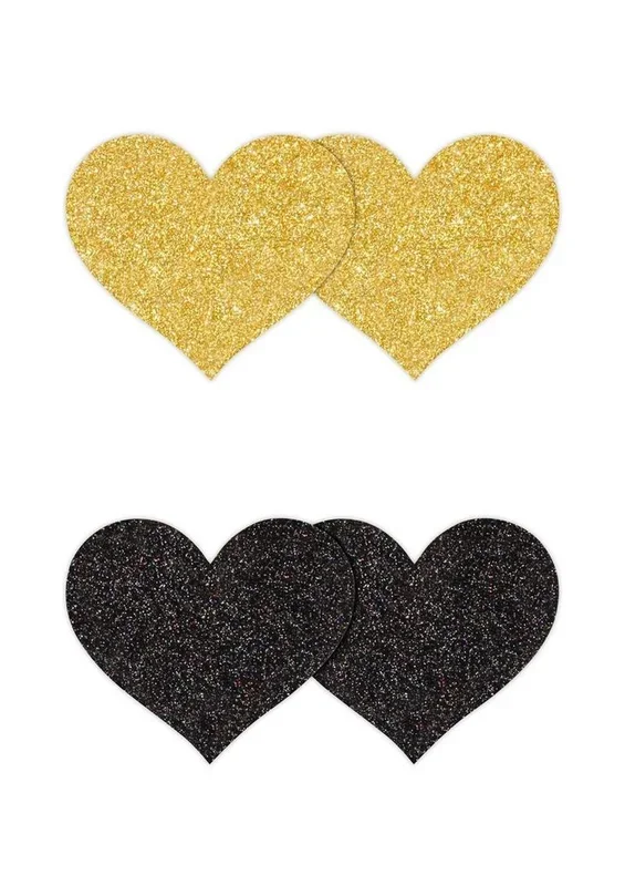 Pretty Pasties Glitter Hearts