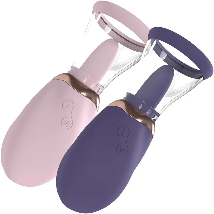 Pumped Boost Automatic 13-Speed Silicone Vulva & Breast Pump With Tongue