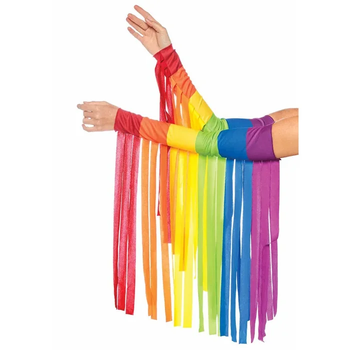 Rainbow Fringe Arm Piece