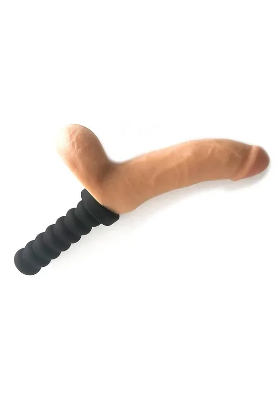Rascal Jock Adam Silicone Cock Dildo with Silicone Handle Or Suction Cup Base