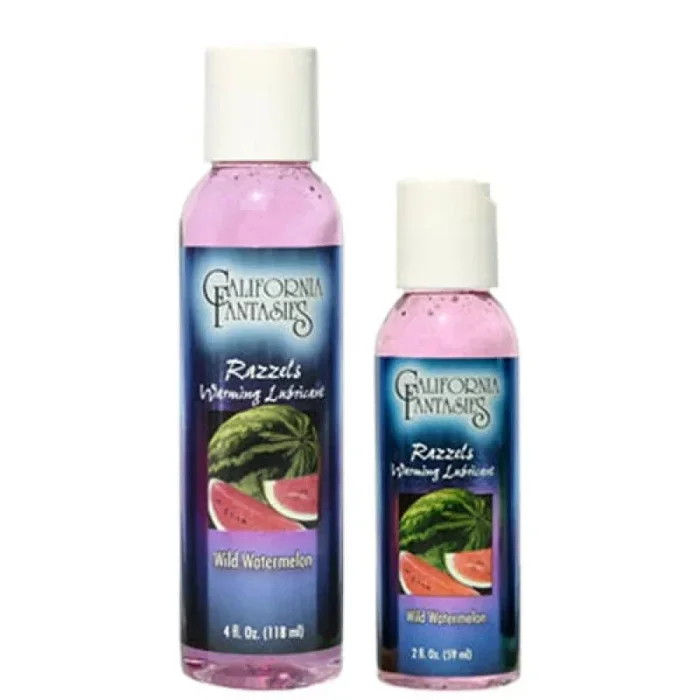 Razzels Warming Lubricant – Wild Watermelon – 4 Oz. Bottle