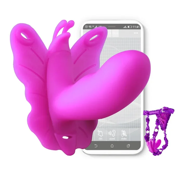 Realov Lydia I App Control Smart Butterfly Vibe – Purple