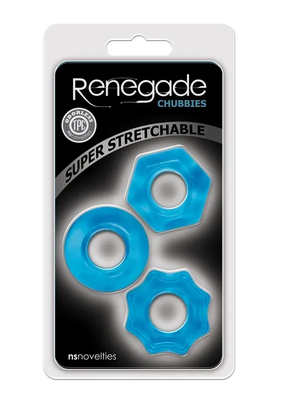 Renegade Chubbies Super Stretchable Cock Rings