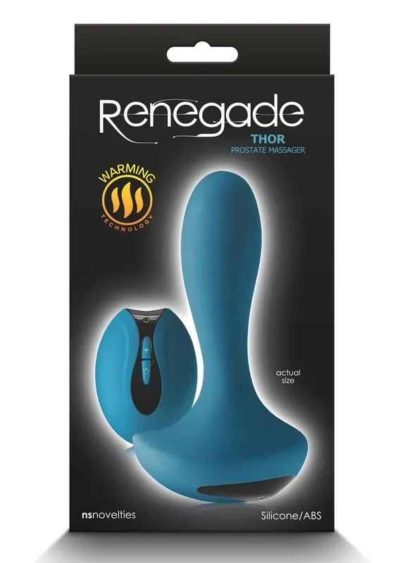 Renegade Thor Rechargeable Silicone Remote Control Prostate Massager