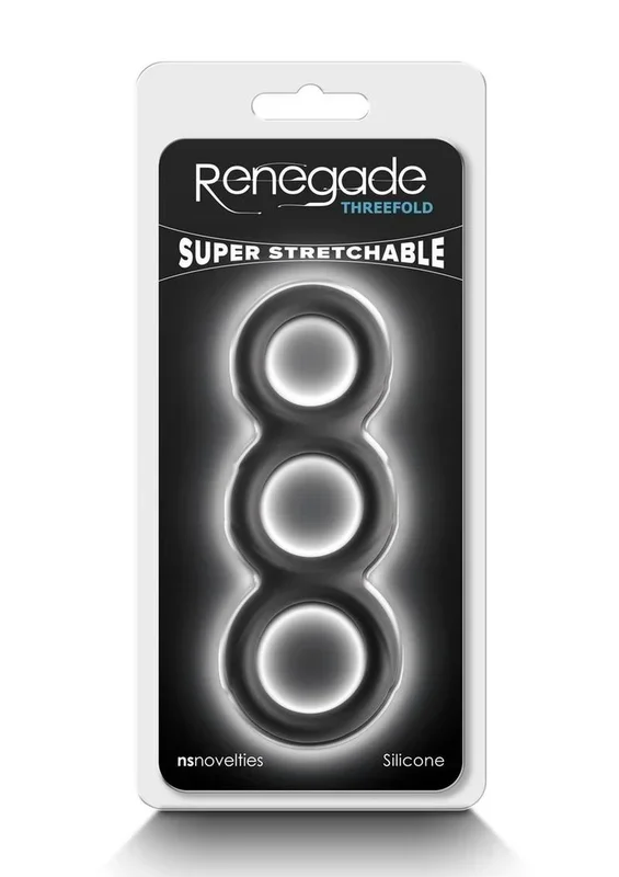 Renegade Threefold Silicone Cock Ring