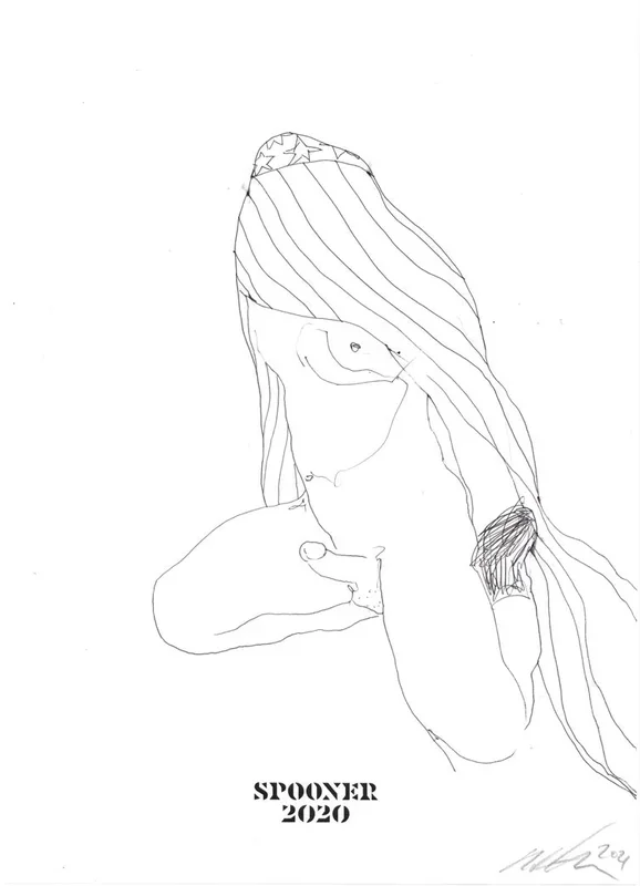 Robert Knoke, “Fantasies of a Homosexual President; Point a Finger at the Double Standards of the Patriarchy ” -SPOONER2020 #26, 2020