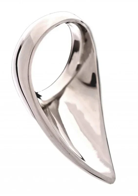 Rouge Stainless Steel Play Tear Drop Cockring