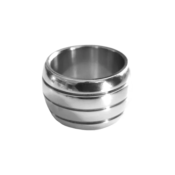 Rouge Stainless Steel Round Cock Ring 45mm By 45mm