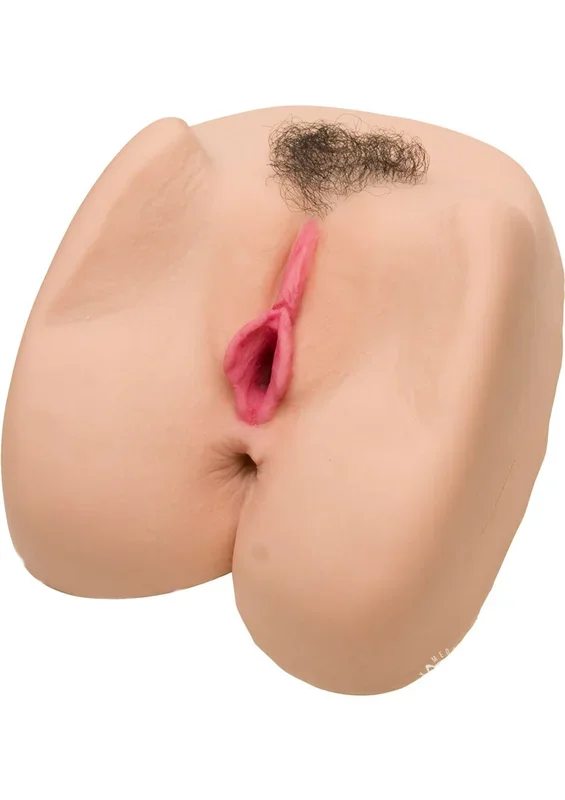 Sasha Grey Ultraskyn Deep Penetration Vibrating Masturbator with Bullet – Pussy and Butt