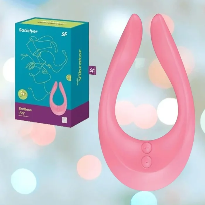 Satisfyer Endless Joy Vibrator for Couples – Pink