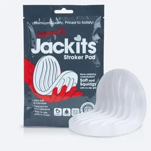 Screaming O – Jackits Stroker Pad in – Clear