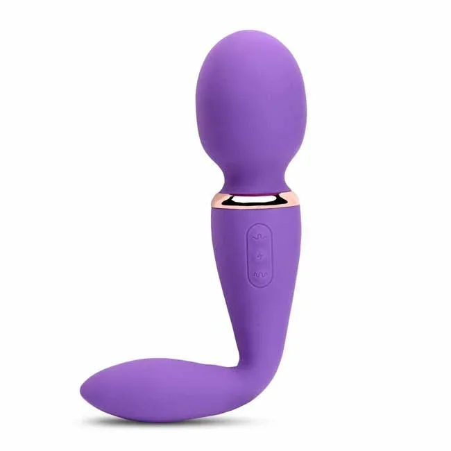 SENSUELLE XLR8 ALLUVION TWOFOLD ENDED WAND PURPLE