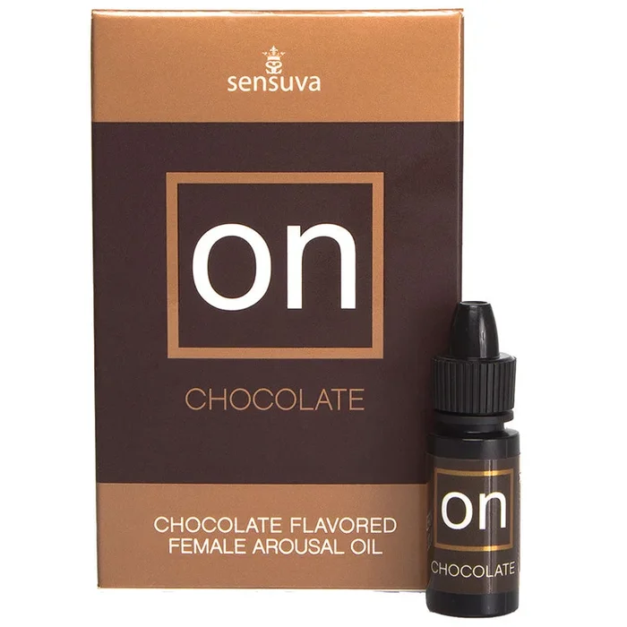 Sensuva ON Chocolate 5ml Bottle Large Box