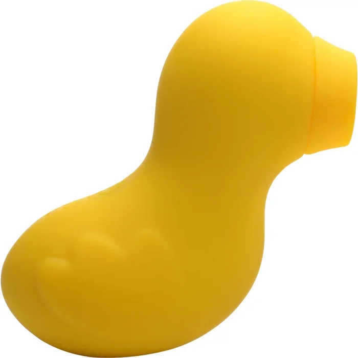 Shegasm Sucky Ducky Silicone Rechargeable Clitoral Pressure Wave Stimulator – Yellow
