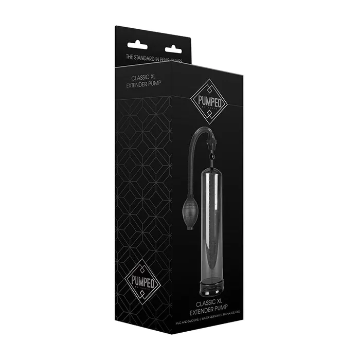 Shots Pump Classic XL Extender Penis Pump Black