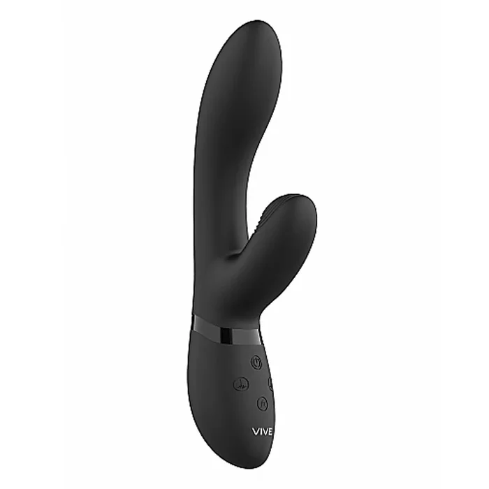 Shots Vive Kyra Pulse Clitoral Rabbit Vibrator – Black