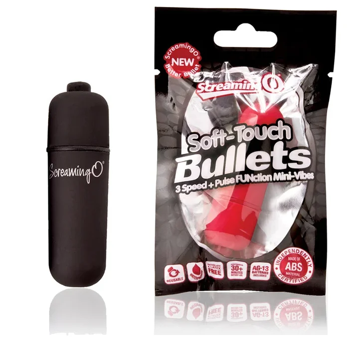 Shout Out O Soft Touch Vooom Bullet Black