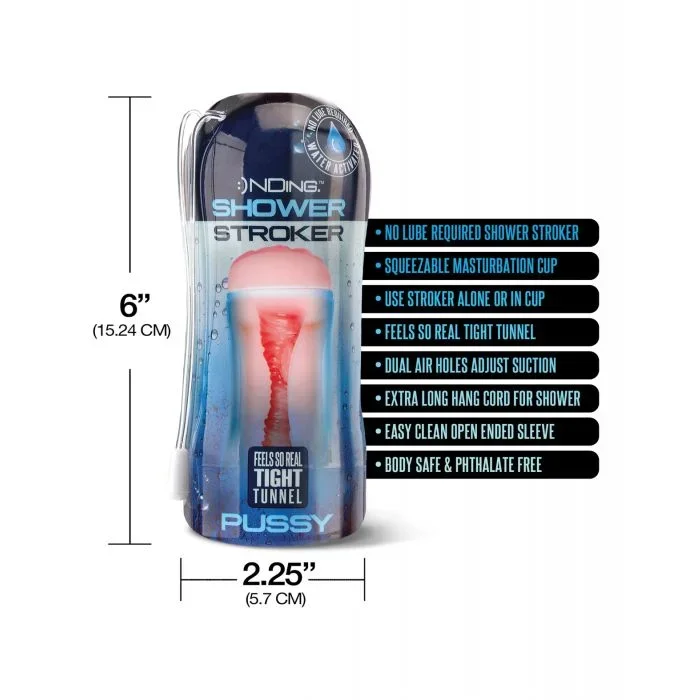 Shower Stroker Pussy – Ivory