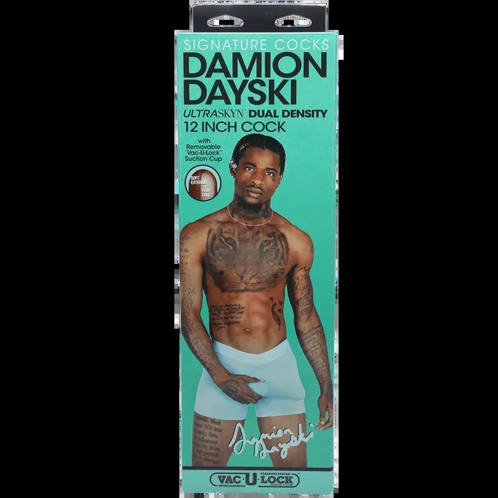 Signature Series Ultraskyn Damion Dayski 12 inch Dildo