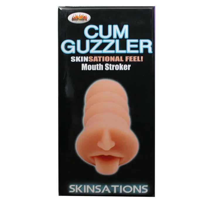 Skinsations Ejaculate Guzzler Mouth & Tongue Oral Stroker 25ml Lube Included