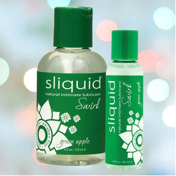 Sliquid Naturals Swirl Green Apple Flavored Lubricant ?