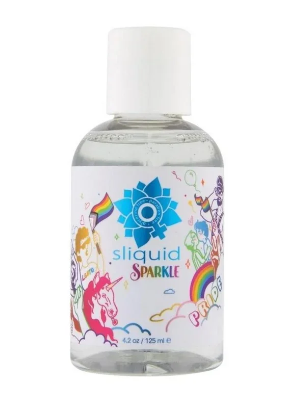 Sliquid Sparkle Pride Water Ground Lubricant