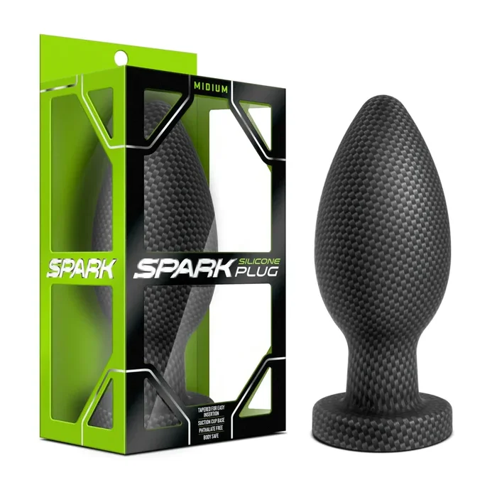 Spark Carbon Fiber 5.25-Inch Anal Plug – Medium