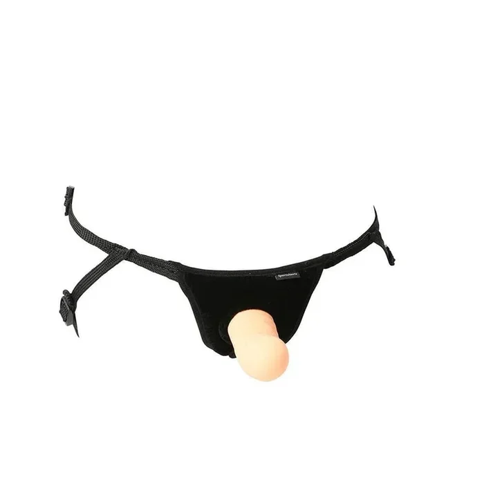 Sportsheets Everlaster Wishbone Hollow Dong with Strap-On Harness