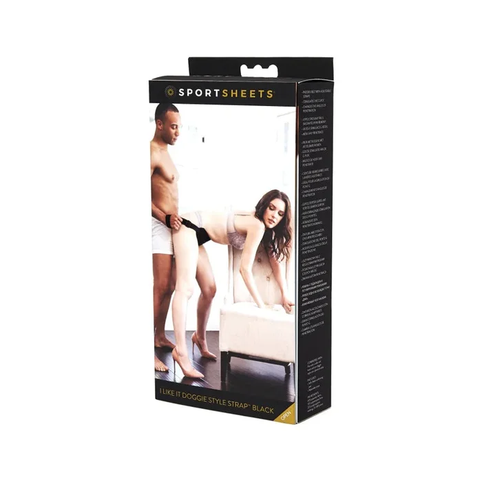 Sportsheets I Care It Doggie Style Strap Black