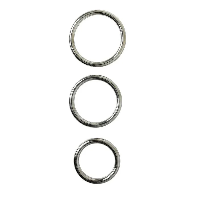 Sportsheets Metal O-Ring 3-Pack