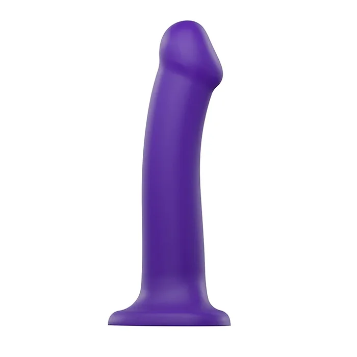 Strap On Me Dual Density Dildo Vauntingly – Purple