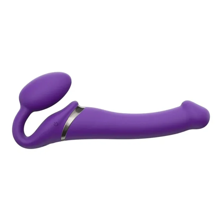 Strap On Me Strapless Bendable Remote Vibrating Strap On XL – Purple